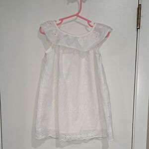 GAP Toddler White Eyelet Dress